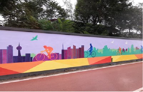 德阳墙体彩绘-围墙