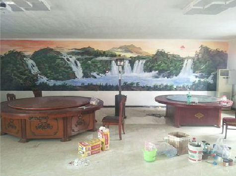 德阳墙绘-写实风景