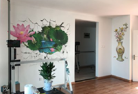 德阳墙体彩绘相比墙纸的优势。